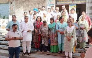 फरीदाबाद-धरमबीर भड़ाना के नेतृत्व में सैंकड़ों कार्यकर्ता पहुंचे पलवल 1 31