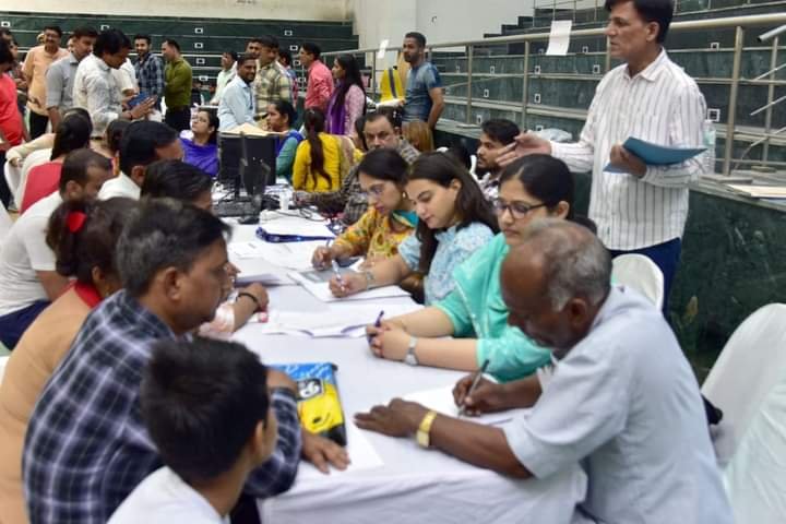 फरीदाबाद - मेले में 100 से अधिक लाभार्थियों को राज्य परिवहन की बस में लाया गया 1 IMG 20220617 WA0000