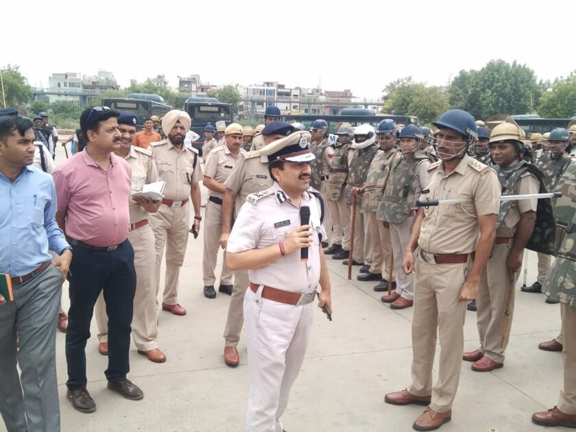 फरीदाबाद - सतर्क रही पुलिस शांतिपूर्वक बिता पूरा दिन 1 IMG 20220619 WA0020