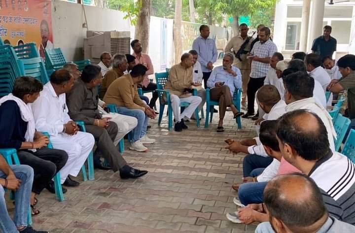 फरीदाबाद - एनआईटी क्षेत्र नहीं रहेगा विकास से अछूता:कृष्णपाल गुर्जर 1 IMG 20220619 WA0025
