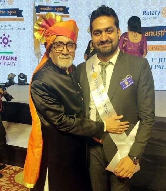फरीदाबाद - दीपक यादव बने रोटरी क्लब फरीदाबाद इंडस्ट्रियल टाउन के प्रेजिडेंट 1 img 20220703 wa00076916137026691426563