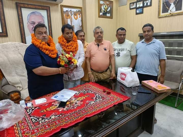 फरीदाबाद - ओपी भाटी बने फरीदाबाद कांग्रेस सेवादल के जिलाध्यक्ष 1 img 20220703 wa00096737602014989886284