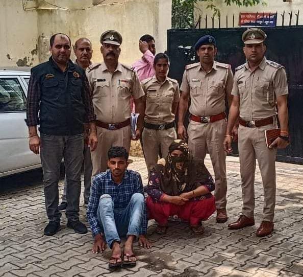 फरीदाबाद - पति की हत्या करवाने वाली पत्नी उसका प्रेमी गिरफ्तार, 2 दिन के रिमांड पर 1 img 20220724 wa00417034943085788353171