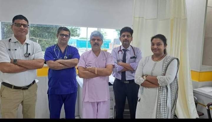 फरीदाबाद - लकवाग्रस्त मरीज का 12 से 24 घंटे तक किया जा सकता है इलाज:डॉ रोहित गुप्ता 1 img 20220830 wa00083729133088773311173