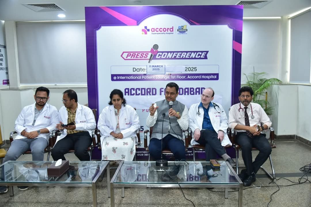 एकॉर्ड अस्पताल में इराकी मरीज का सफल ऑपरेशन, बना नया मेडिकल रिकॉर्ड 1 IMG 20250311 WA0000
