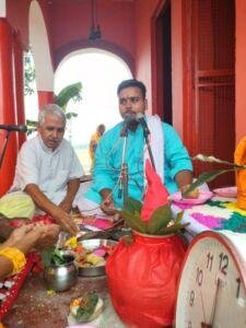 सलेमपुर /देवरिया - सृष्टि के पुनर्जन्म व विनाश के देव हैं भगवान शिव - आचार्य अजय शुक्ल 1 IMG 20250421 WA0005