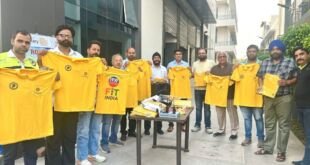फरीदाबाद में रोटरी क्लब और ओमनी फाउंडेशन का सड़क सुरक्षा अभियान