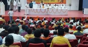 बलिया में अहिल्याबाई होलकर जी के जन्म त्रिशताब्दी वर्ष पर पंचायत प्रतिनिधि सम्मेलन