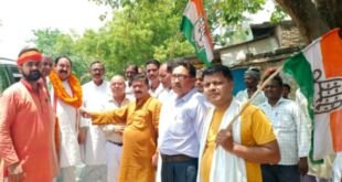 सत्यनारायण पटेल का सलेमपुर में संविधान बचाओ संबोधन