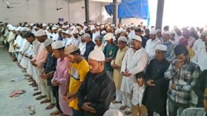 शहर में मनाई गई ईद-उल-जुहा मुल्क में अमन व शांति के लिए सभी मस्जिदों में हुई दुआ 1 IMG 20250608 WA0017
