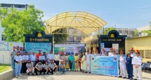 शताब्दी महाविद्यालय फरीदाबाद में नो व्हीकल डे और वृक्षारोपण