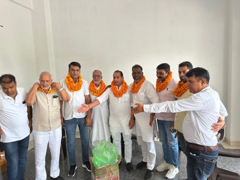 फरीदाबाद में JJP द्वारा सदस्यता अभियान की बैठक का आयोजन