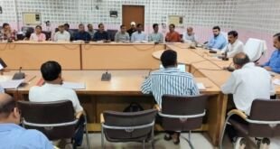 बलिया में संचारी रोग नियंत्रण बैठक