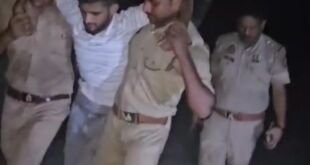 बलिया में पुलिस और बदमाश के बीच मुठभेड़, प्रिंस सिंह के पैर में गोली