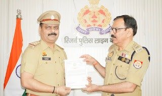 IGRS में बलिया पुलिस को मिला प्रथम स्थान और टीम को मिला सम्मान