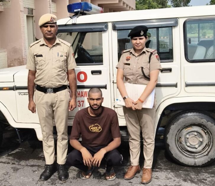 फरीदाबाद में नाबालिग के अपहरण और दुष्कर्म मामले में आरोपी गिरफ्तार