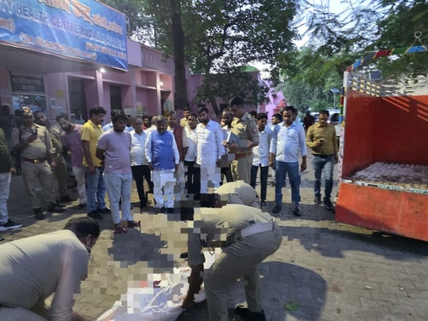 अयोध्या में ट्रक की टक्कर से बाइक सवार की मौत