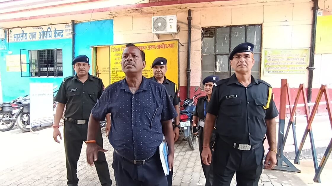अयोध्या अस्पतालों में सुरक्षा के लिए तैनात भूतपूर्व सैनिक
