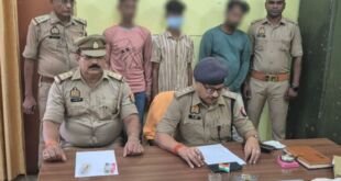 मीरजापुर पुलिस द्वारा नकली कावड़िया चोरी गैंग का खुलासा, तीन आरोपी गिरफ्तार
