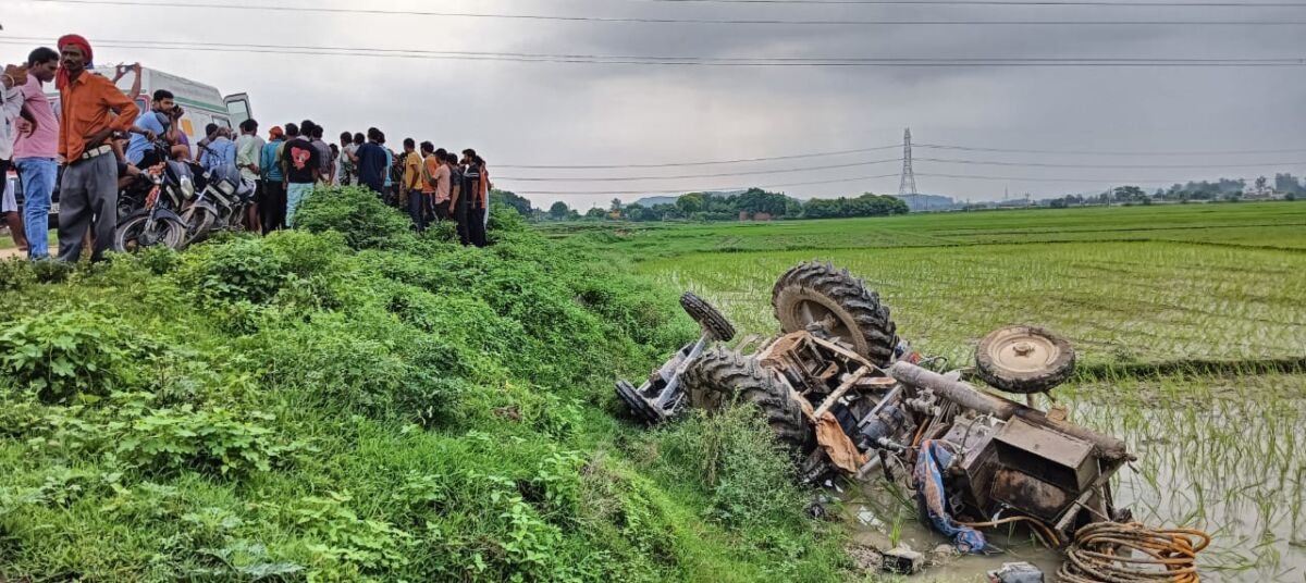 मीरजापुर में ट्रैक्टर दुर्घटना में मृत चाचा-भतीजे
