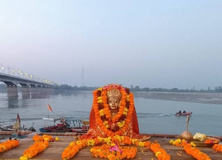 अयोध्या में सरयू नदी का बढ़ता जलस्तर और अलर्ट जारी