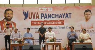 गौरव गौतम हरियाणा के युवाओं को आत्मनिर्भर भारत के लिए प्रेरित करते हुए