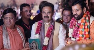 फरीदाबाद में गणपति महोत्सव के कार्यक्रम में मुख्यमंत्री नायब सिंह सैनी