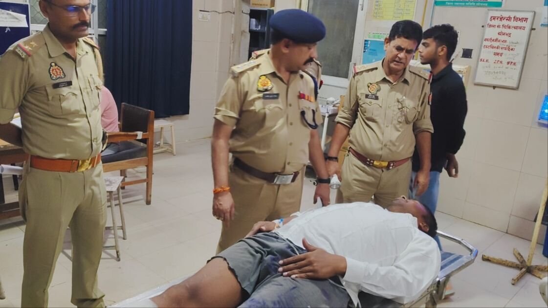 सोनभद्र पुलिस मुठभेड़ में नाबालिग से दुष्कर्म करने वाला 25 हजार का इनामी गिरफ्तार