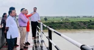 फरीदाबाद में आपदा प्रबंधन को लेकर दौरा करते भाजपा नेता पंकज पूजन रामपाल
