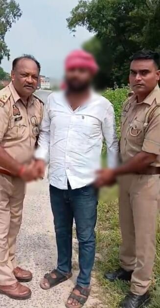 गाजीपुर पुलिस द्वारा सर्राफा व्यवसाई लूट कांड का आरोपी गिरफ्तार