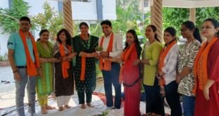 डीएवी शताब्दी महाविद्यालय में प्रधानमंत्री नरेंद्र मोदी के जन्मदिवस पर हवन यज्ञ