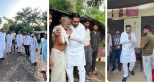 पूर्व मंत्री रुश्दी मियां ने अयोध्या के ग्राम कोंडरा और होलूपुर में दिवंगत परिवारों से मुलाकात कर शोक संवेदना व्यक्त की