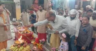 फरीदाबाद सिद्धपीठ हनुमान मंदिर में नवरात्रि की पूजा अर्चना