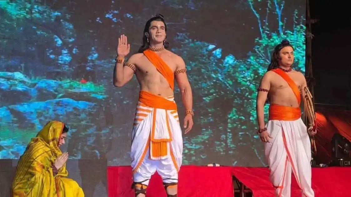 अयोध्या में 3D तकनीक से हो रही भव्य रामलीला