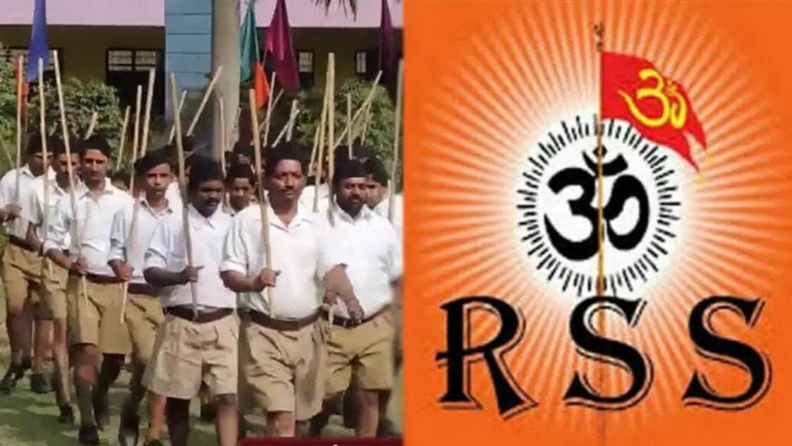 अयोध्या में RSS शताब्दी वर्ष समारोह, पूर्ण गणवेश में स्वयंसेवक