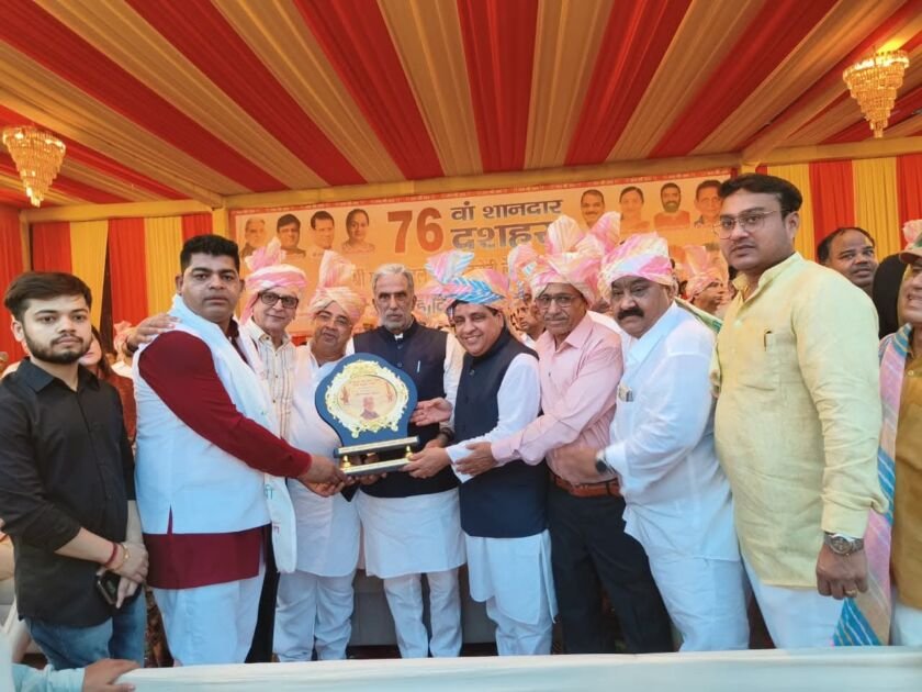 फरीदाबाद में अखिल भारतीय लय्या बिरादरी और पंजाबी समाज द्वारा 69वां दशहरा पर्व