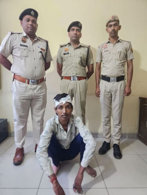 फरीदाबाद पुलिस ने बसेलवा कॉलोनी हत्या कांड में आरोपी को गिरफ्तार किया