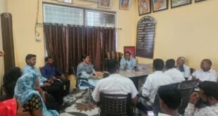 अहरौरा नगर पंचायत बोर्ड बैठक में उत्तर प्रदेश 2047 विकसित संकल्प