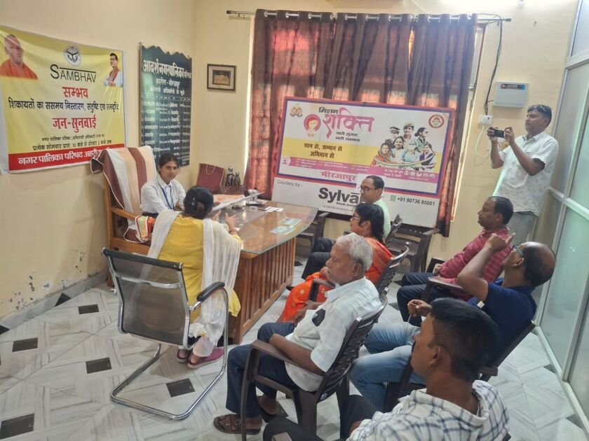 मिर्जापुर में मिशन शक्ति अभियान के तहत एक दिन की बनी नगर पालिका ईओ निशा पाल