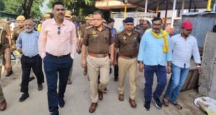 कार्तिक पूर्णिमा स्नान हेतु मीरजापुर गंगा घाटों पर सुरक्षा व्यवस्था