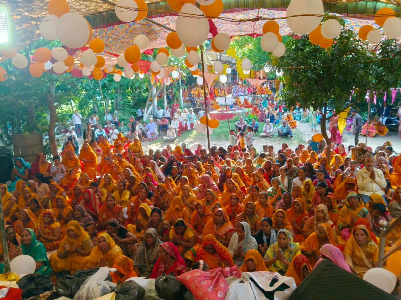 देवरिया - श्रद्धा और विश्वास ही शिव-पार्वती का स्वरूप : पं. राघवेन्द्र शास्त्री - शिव महापुराण कथा के षष्ठम दिवस पर निकली भव्य शिव बारात, बड़ी संख्या में श्रद्धालु हुए शामिल 2 IMG 20260808 WA0042