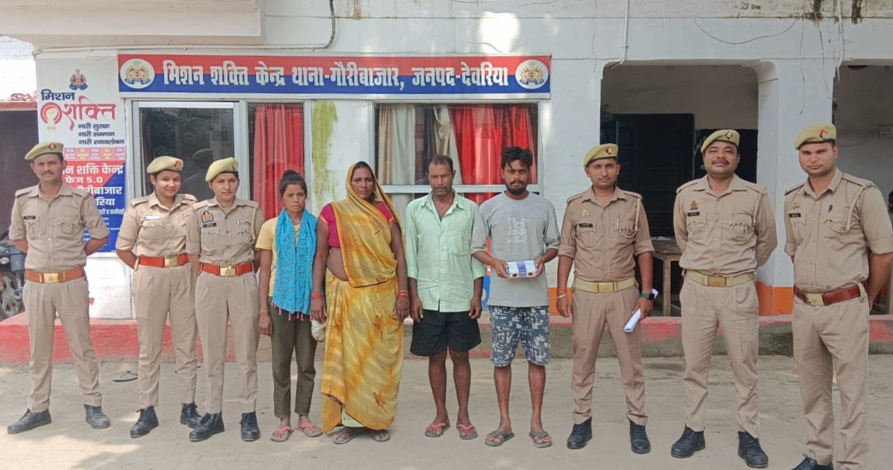 देवरिया=हत्या के मामले में चार वांछित अभियुक्त गिरफ्तार, महिला की इलाज के दौरान हुई थी मौत 2 2